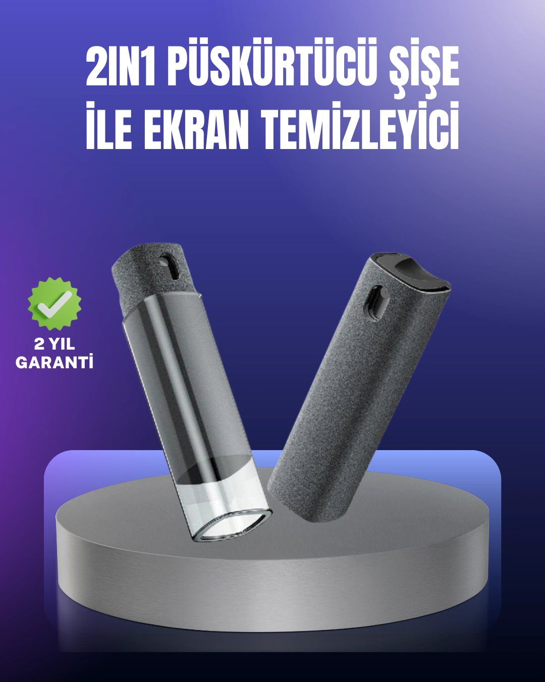 Laptop Tv Tablet İçin Ekran Temizleme Spreyi Alkol İçermez ( Lisinya )