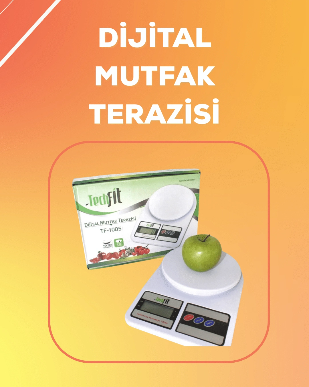 Lcd Ekranlı Yüksek Hassasiyetli Dijital Mutfak Terazisi ( Lisinya )