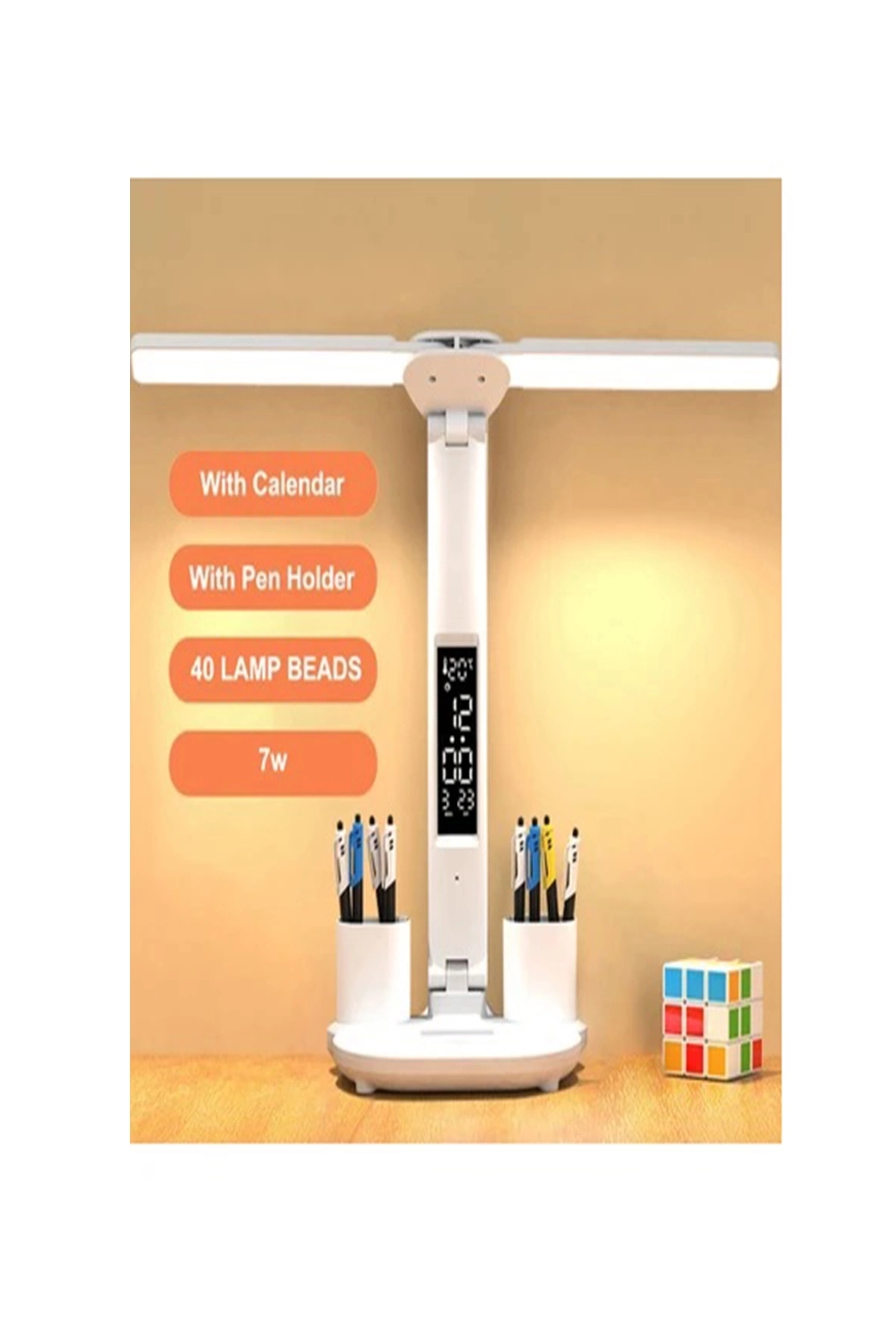 Led Dokunmatik Katlanabilir Masa Lambası Takvim Sıcaklık Saat Şarjlı Masa Lambası ( Lisinya ) Led Dokunmatik Katlanabilir Masa Lambası Takvim Sıcaklık Saat Şarjlı Masa Lambası ( Lisinya )