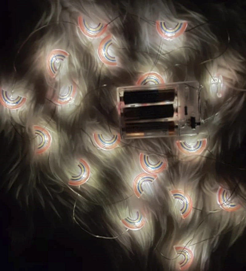 Led Işıklı Gökkuşağı Dekoratif İp ( Lisinya ) Led Işıklı Gökkuşağı Dekoratif İp ( Lisinya )