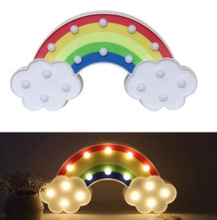 Led Işıklı Gökkuşağı Gece Lambası ( Lisinya ) Led Işıklı Gökkuşağı Gece Lambası ( Lisinya )