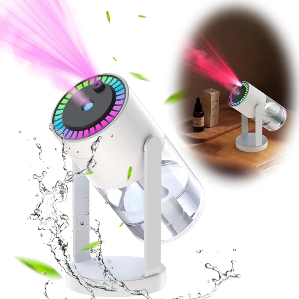 Led Işıklı Hava Nemlendirici Cihaz ( Lisinya )