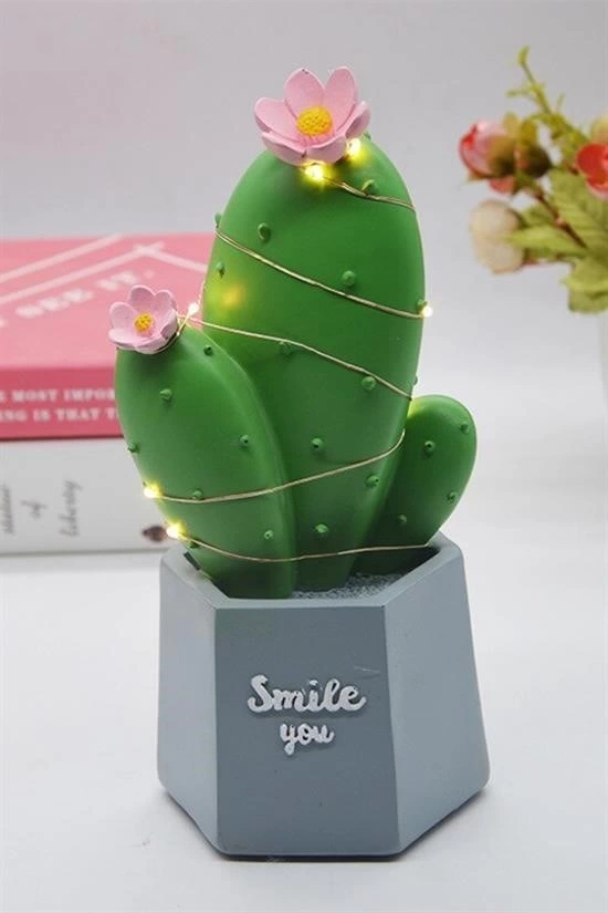 Led Işıklı Kaktüs Biblo Ev Dekorasyon Ve Hediyelik Eşya Led Aydınlatma ( Lisinya ) Led Işıklı Kaktüs Biblo Ev Dekorasyon Ve Hediyelik Eşya Led Aydınlatma ( Lisinya )