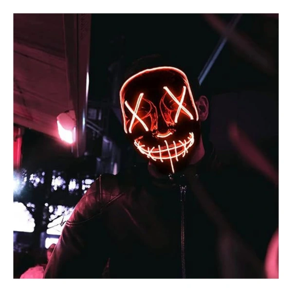 Led Işıklı Turuncu Maske ( Lisinya ) Led Işıklı Turuncu Maske ( Lisinya )