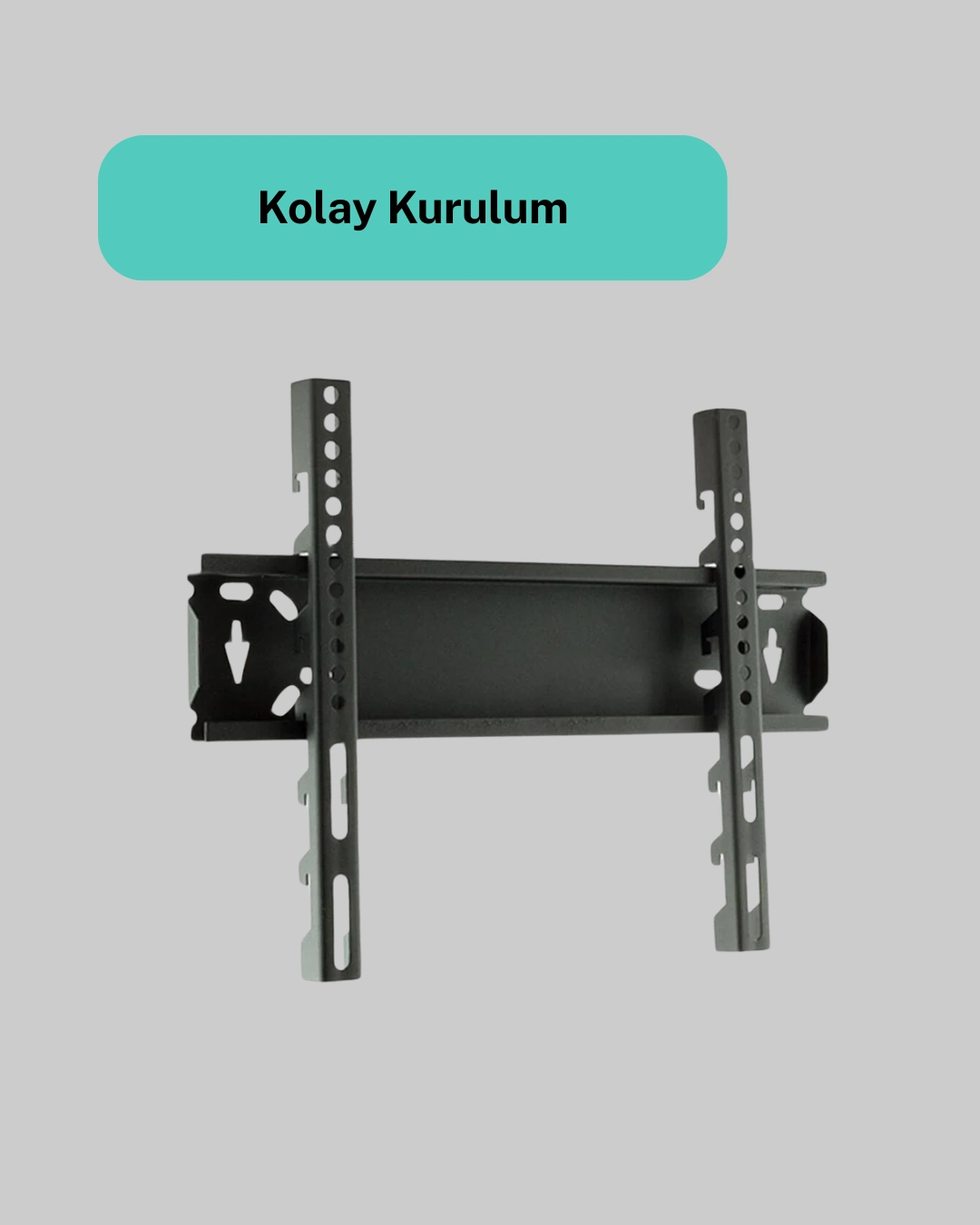 Led Tv Askı Atı 32-42 İnç Uyumlu Sağlam Çelik Kompakt Tasarım ( Lisinya )