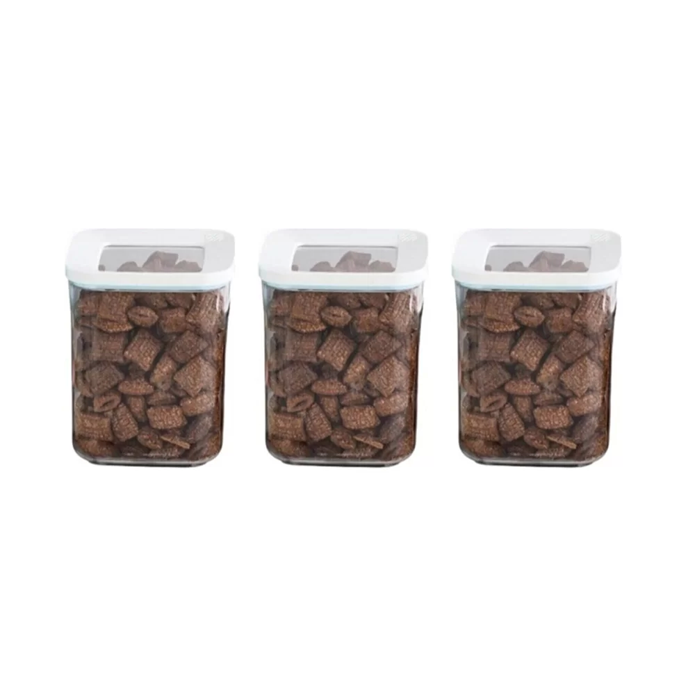 Lossa Kare Vakumlu Saklama Kabı 3`lü Set 1 Lt ( Lisinya ) Lossa Kare Vakumlu Saklama Kabı 3`lü Set 1 Lt ( Lisinya )