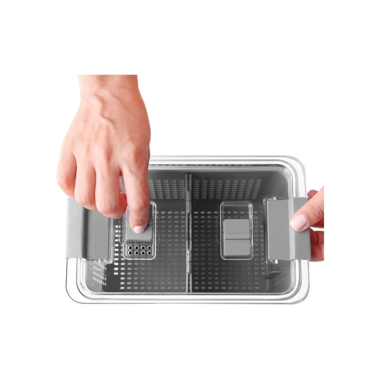 Lossa Süzgeçli Ve Bölmeli Organizer Meyve Sebze Saklama Kabı 5 Lt ( Lisinya ) Lossa Süzgeçli Ve Bölmeli Organizer Meyve Sebze Saklama Kabı 5 Lt ( Lisinya )