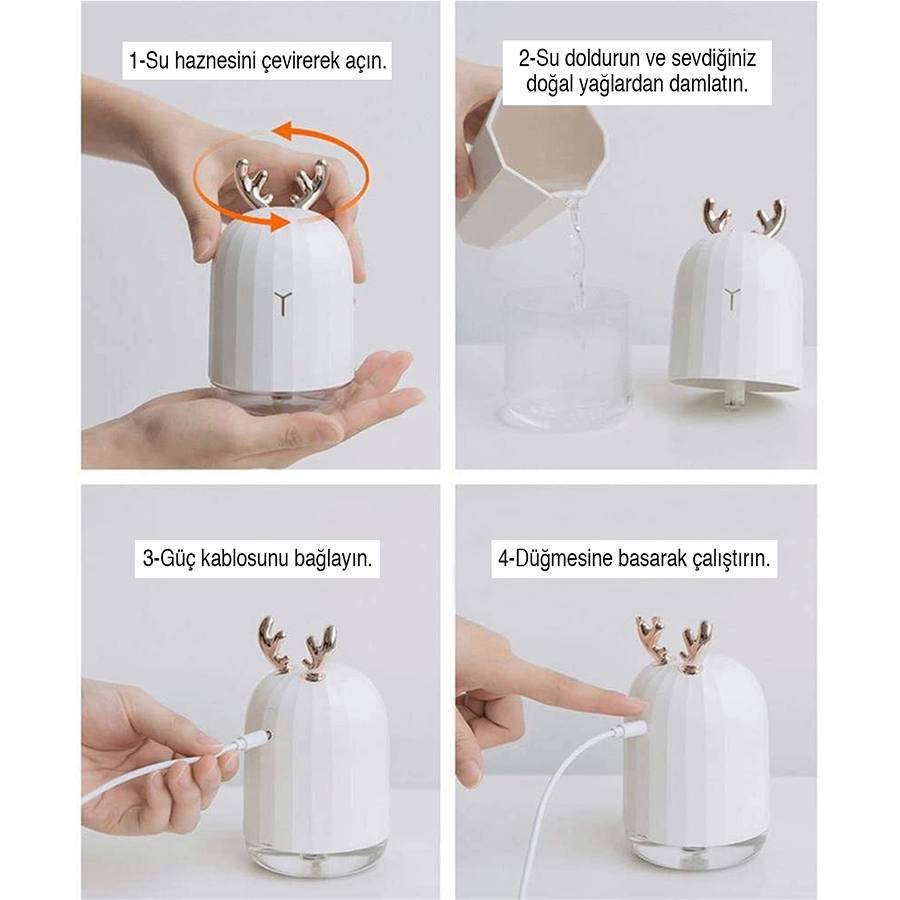 Lovely Humidifier Ortam Dezenfeksiyon Ve Şık Buhar Makinesi ( Lisinya ) Lovely Humidifier Ortam Dezenfeksiyon Ve Şık Buhar Makinesi ( Lisinya )