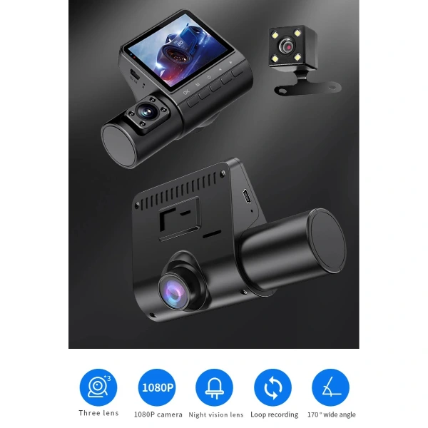 M80 3 Lens Araç Kamerası ( Lisinya ) M80 3 Lens Araç Kamerası ( Lisinya )