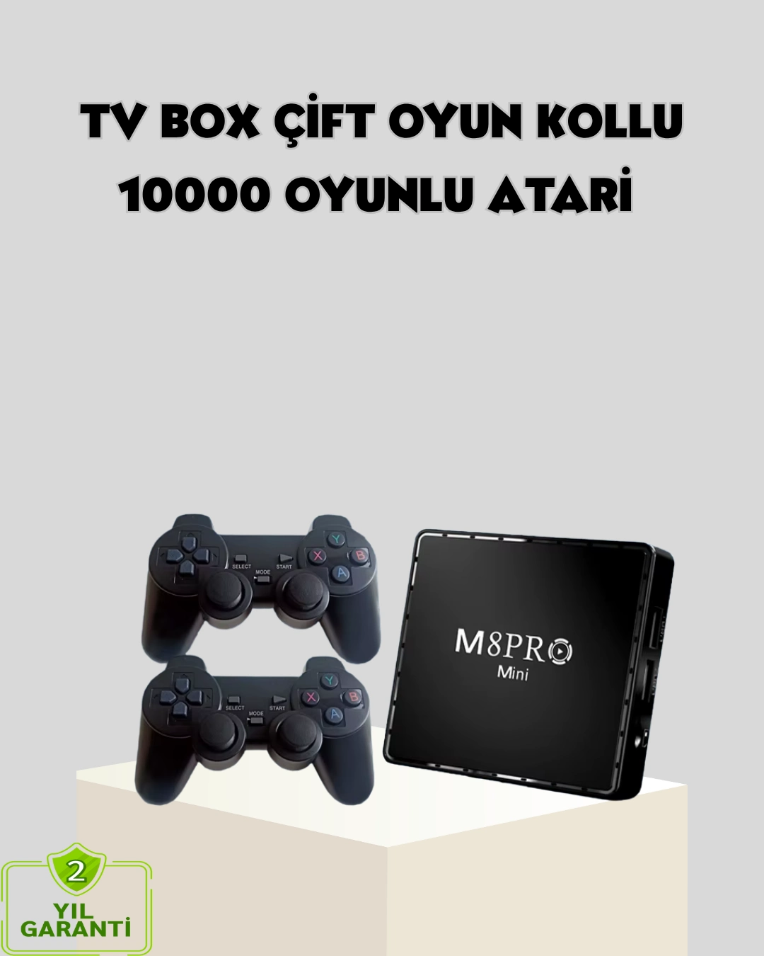 M8pro Mini 2 10k Android Tv Box – Oyun Konsolu Ve Akıllı Medya Merkezi ( Lisinya )