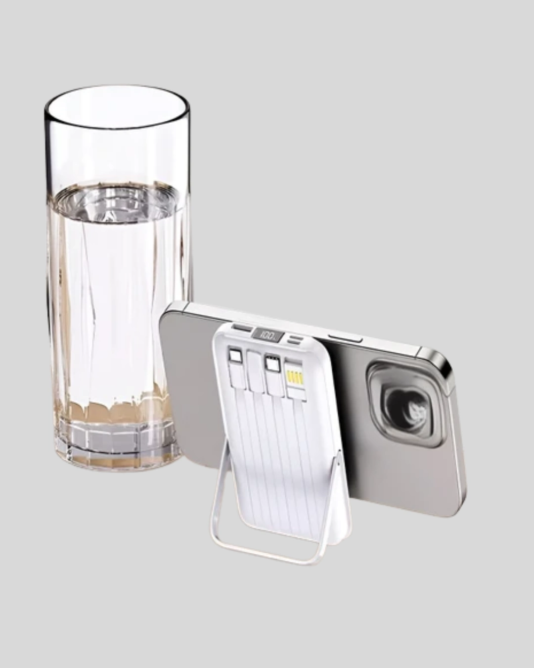 Magsafe Uyumlu Kablosuz Powerbank Hızlı Şarj Özellikli ( Lisinya )