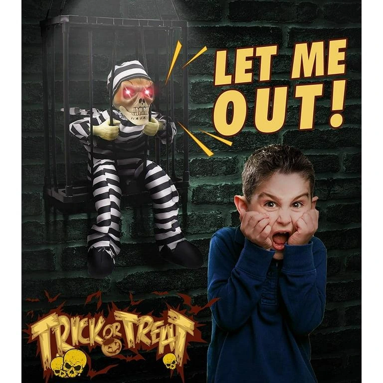 Mahkum Görünümlü Kuru Kafa İskelet ( Lisinya ) Mahkum Görünümlü Kuru Kafa İskelet ( Lisinya )