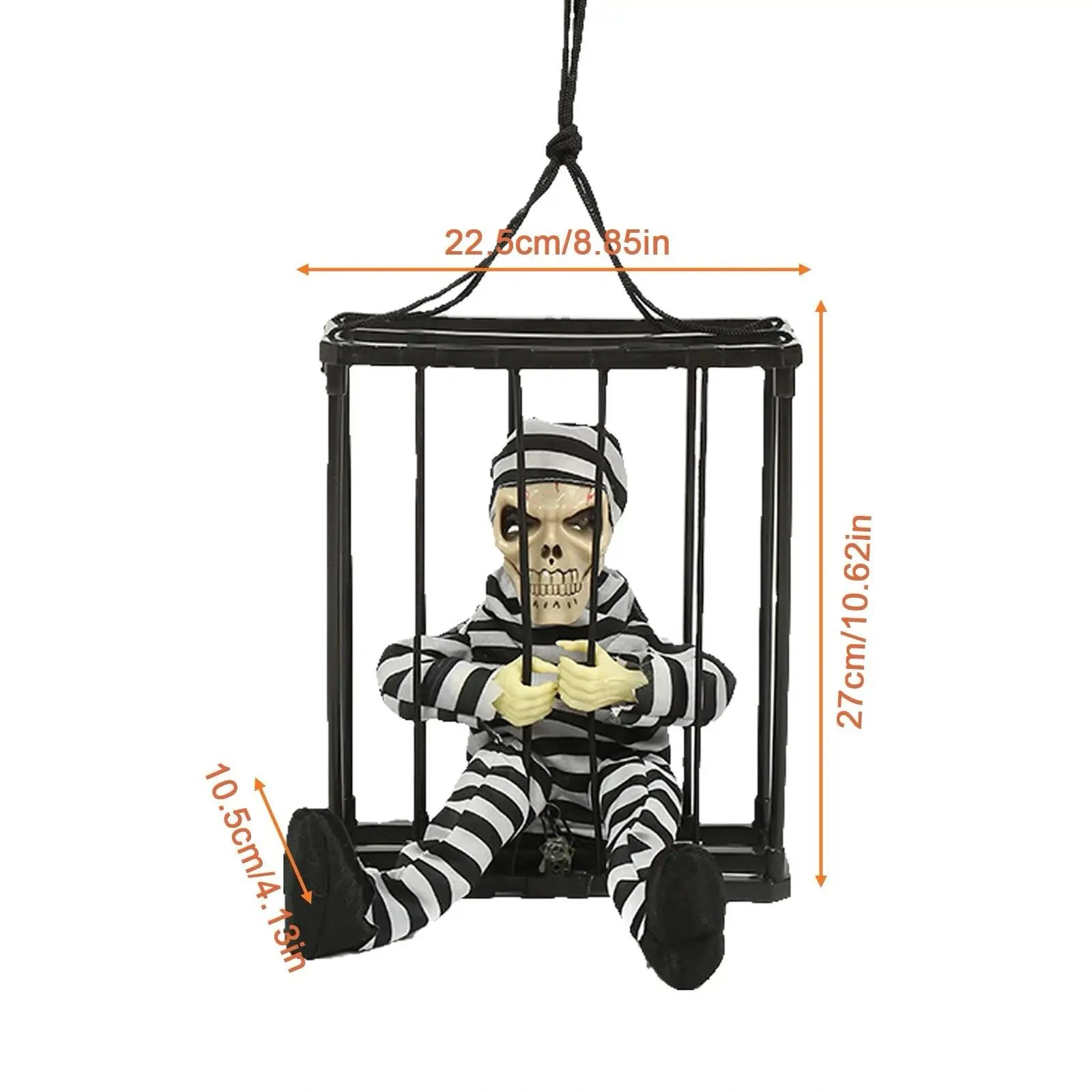 Mahkum Görünümlü Kuru Kafa İskelet ( Lisinya ) Mahkum Görünümlü Kuru Kafa İskelet ( Lisinya )