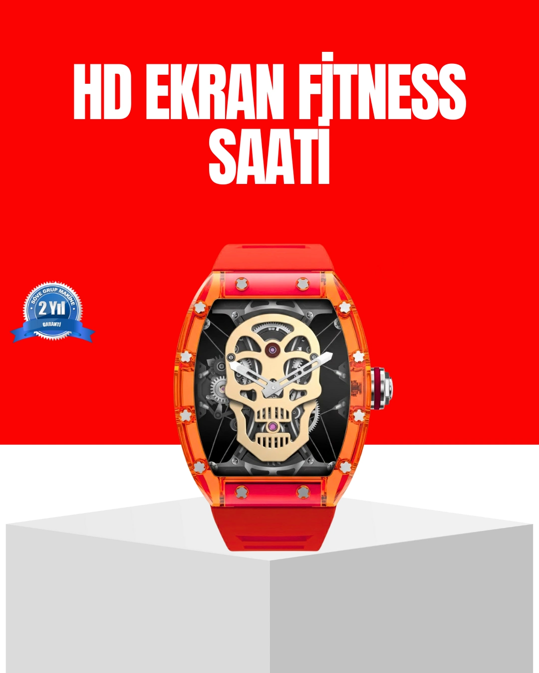 Manyetik Şarjlı Akıllı Saat İos Android Uyumlu ( Lisinya )