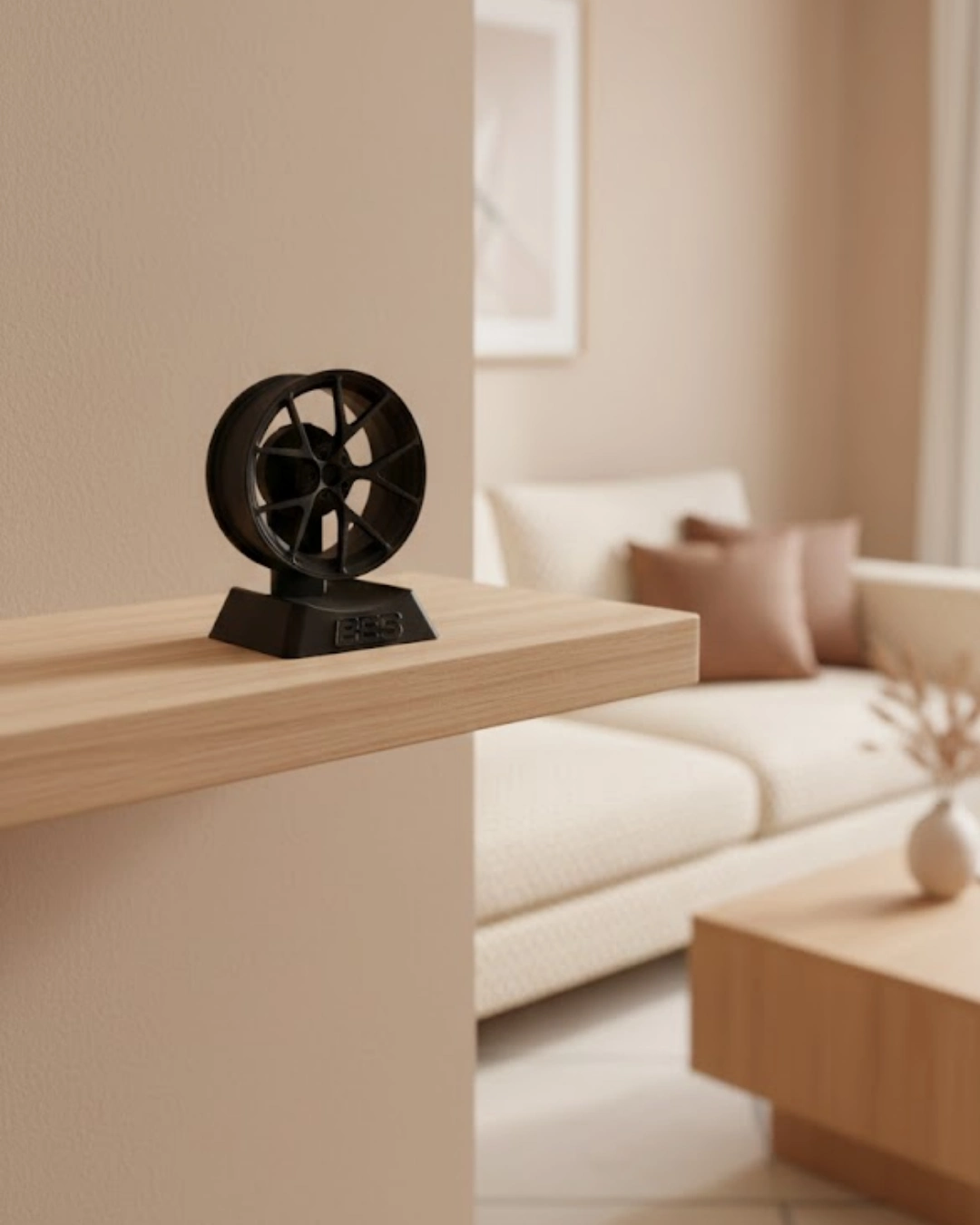 Masa Üstü Jant Dekor Modern Spor Tasarım Dekoratif Aksesuar ( Lisinya )