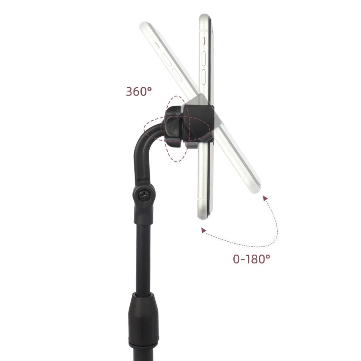 Masa Üstü Tablet Ve Telefon Tutucu Plastik Aparat Siyah Telefon Standı ( Lisinya ) Masa Üstü Tablet Ve Telefon Tutucu Plastik Aparat Siyah Telefon Standı ( Lisinya )