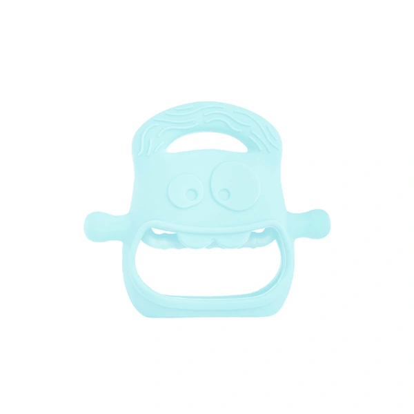 Mavi Bebek Silikon Diş Kaşıyıcı ( Lisinya )