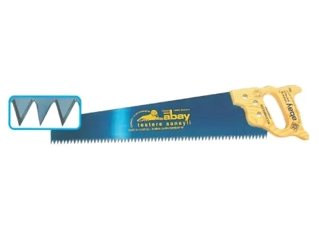 Mavi Çelik Pala Testere 50 Cm - Ahşap Sap ( Lisinya ) Mavi Çelik Pala Testere 50 Cm - Ahşap Sap ( Lisinya )