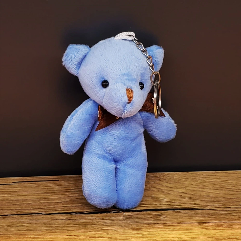 Mavi Hediyelik Kese İçinde Ayıcık ( Lisinya ) Mavi Hediyelik Kese İçinde Ayıcık ( Lisinya )