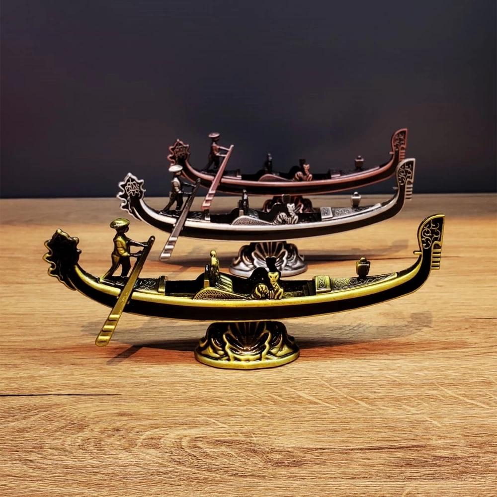 Metal Dekoratif Venedik Kayık ( Lisinya ) Metal Dekoratif Venedik Kayık ( Lisinya )