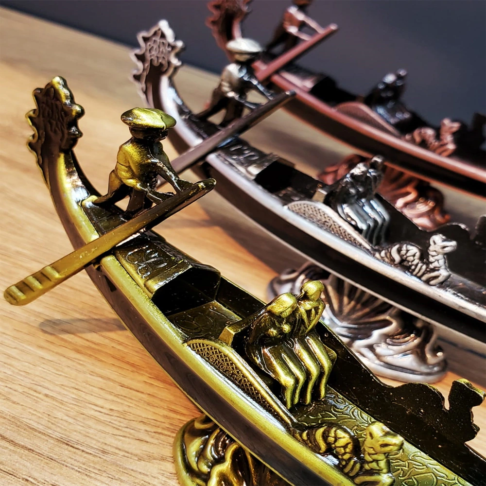 Metal Dekoratif Venedik Kayık ( Lisinya ) Metal Dekoratif Venedik Kayık ( Lisinya )