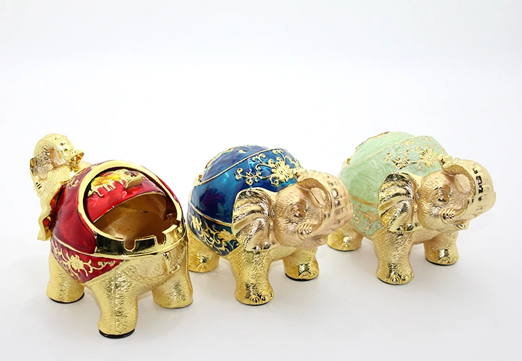 Metal Fil Figürlü Küllük Model 3 ( Lisinya ) Metal Fil Figürlü Küllük Model 3 ( Lisinya )