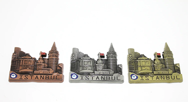 Metal İstanbul Temalı Yöresel Magnet Model 3 ( Lisinya ) Metal İstanbul Temalı Yöresel Magnet Model 3 ( Lisinya )