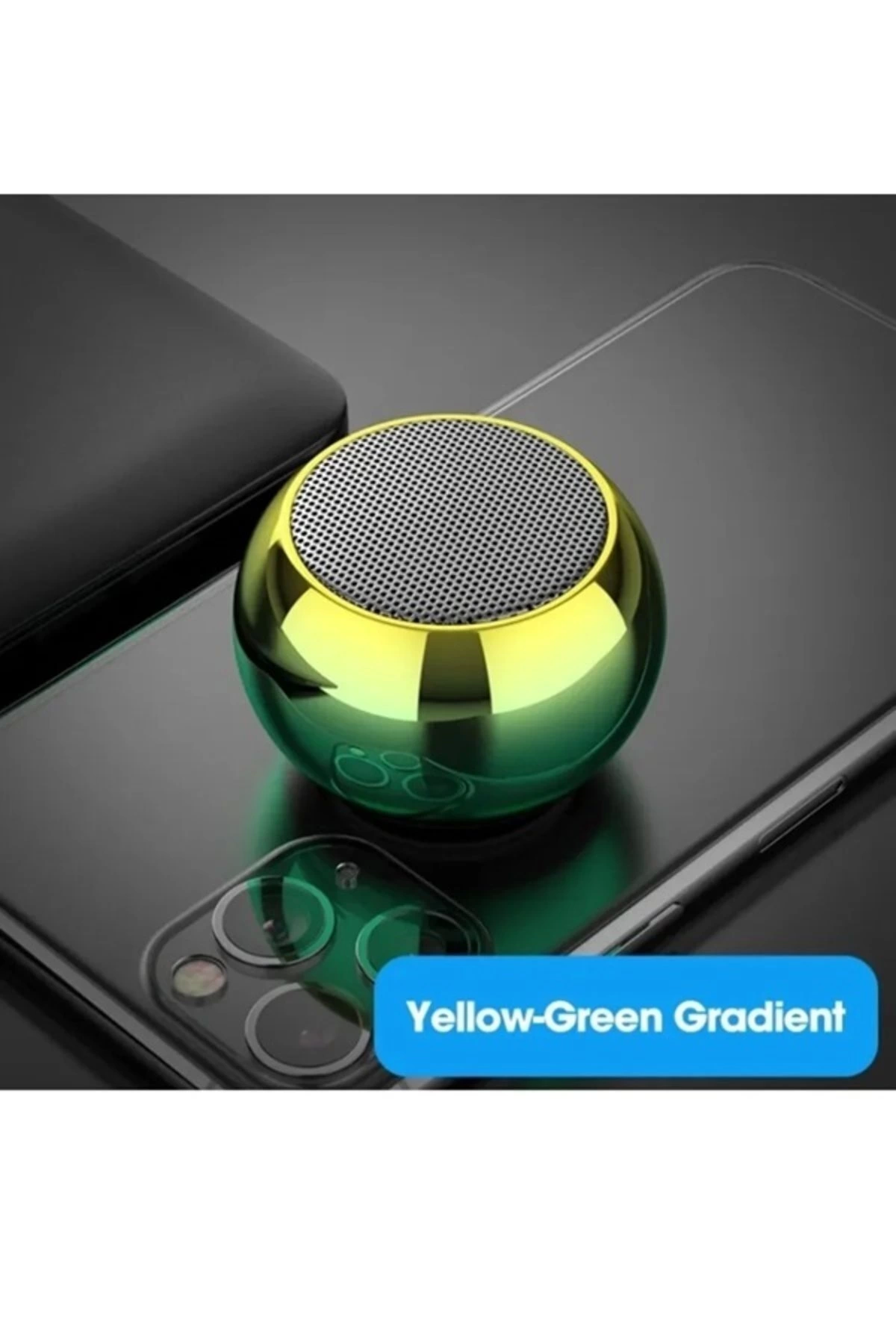 Metal Mini Kablosuz Hoparlör Şarjlı 4w Mini Bluetooth Speaker Tws Özellikli Ses Bombası ( Lisinya )