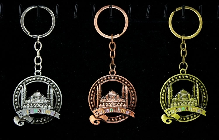 Metal Sultanahmet Anahtarlık Alk2221 ( Lisinya )