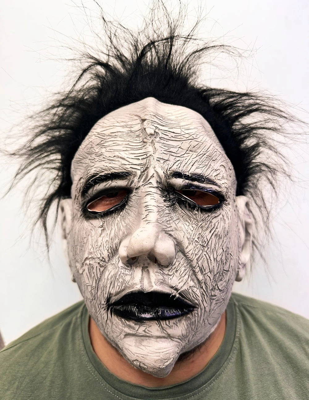 Michael Myers Siyah Saçlı Yüz Maskesi ( Lisinya ) Michael Myers Siyah Saçlı Yüz Maskesi ( Lisinya )