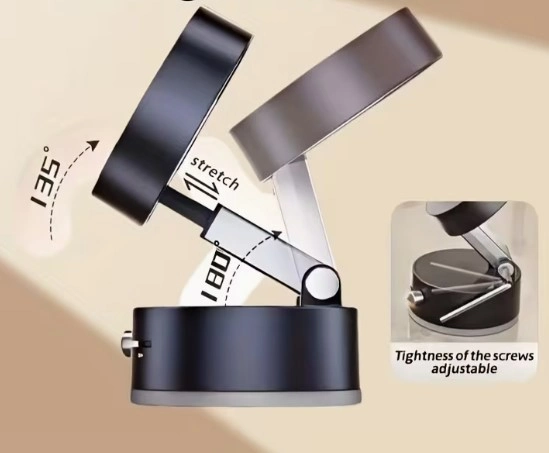 Mıknatıslı Katlanabilir Telefon Tutucu - Torpido Ve Cam Uyumlu ( Lisinya )