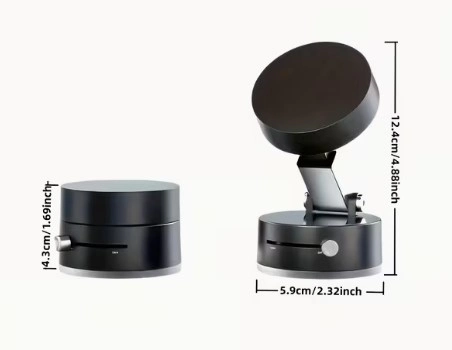 Mıknatıslı Katlanabilir Telefon Tutucu - Torpido Ve Cam Uyumlu ( Lisinya )