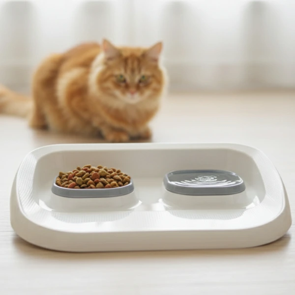 Mikopet Gri 2'si 1 Arada Mama Ve Su Kabı ( Lisinya )