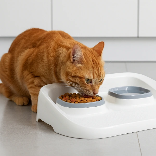 Mikopet Gri 2'si 1 Arada Mama Ve Su Kabı ( Lisinya )