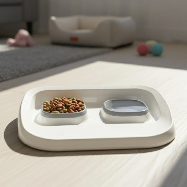 Mikopet Gri 2'si 1 Arada Mama Ve Su Kabı ( Lisinya )