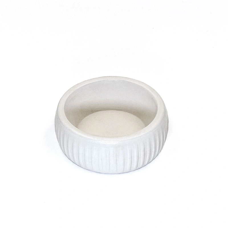 Mikopet Organik Seramik Mama Kabı Beyaz ( Lisinya )