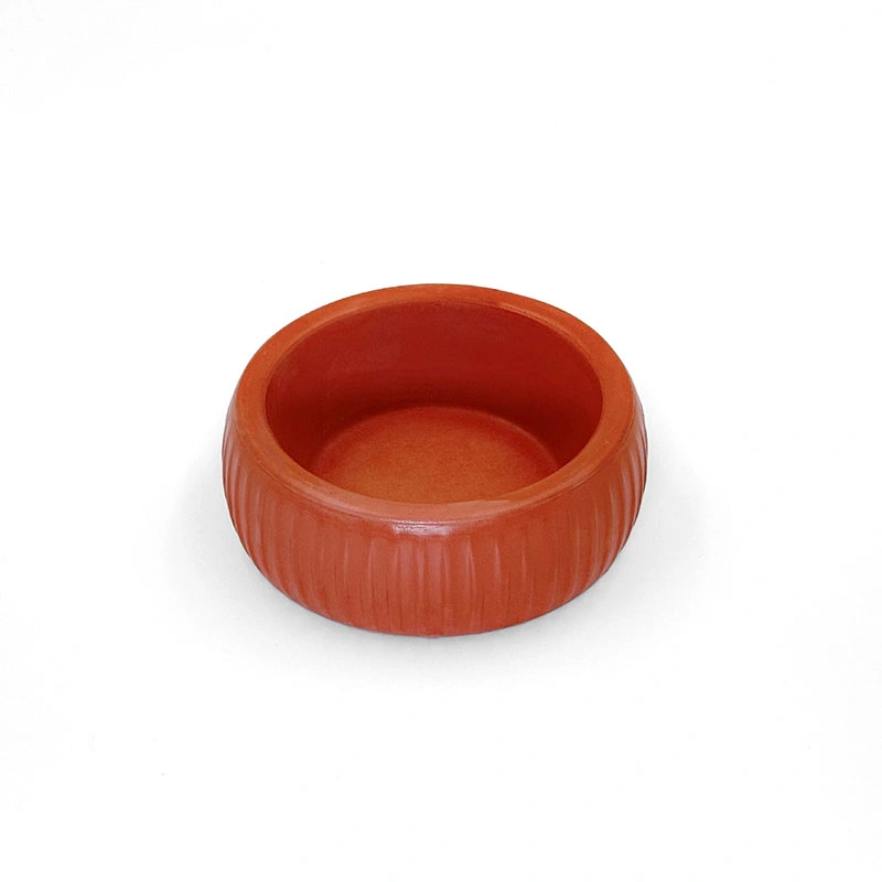 Mikopet Organik Seramik Mama Kabı Kiremit ( Lisinya )