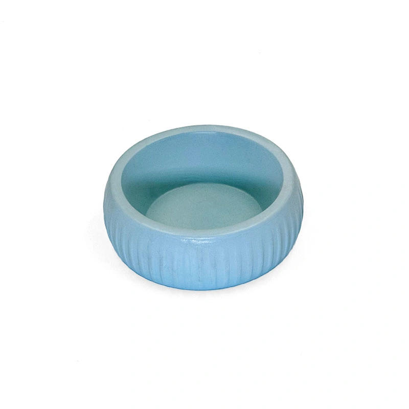 Mikopet Organik Seramik Mama Kabı Mavi ( Lisinya )