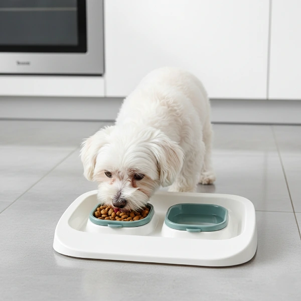 Mikopet Yeşil 2'si 1 Arada Mama Ve Su Kabı ( Lisinya )