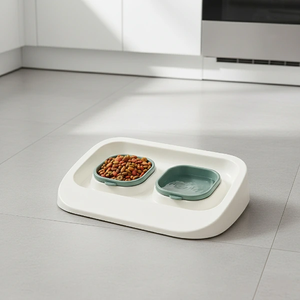 Mikopet Yeşil 2'si 1 Arada Mama Ve Su Kabı ( Lisinya )