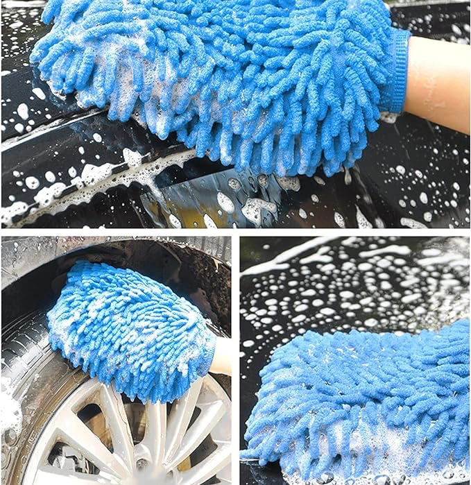 Mikrofiber Araç Yıkama Eldiveni ( Lisinya ) Mikrofiber Araç Yıkama Eldiveni ( Lisinya )