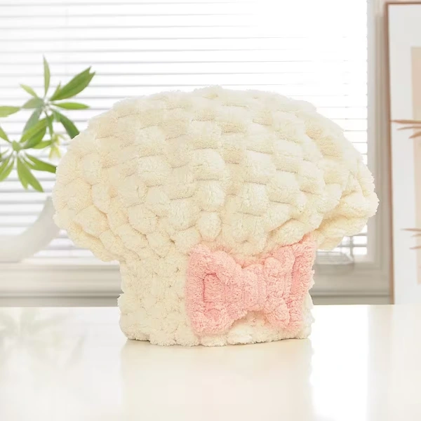 Mikrofiber Örgü Saç Kurutma Bone Havlu ( Lisinya ) Mikrofiber Örgü Saç Kurutma Bone Havlu ( Lisinya )