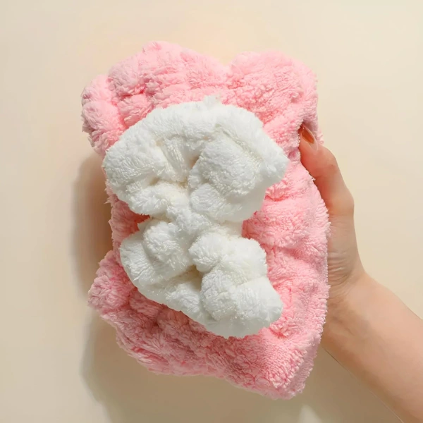 Mikrofiber Örgü Saç Kurutma Bone Havlu ( Lisinya ) Mikrofiber Örgü Saç Kurutma Bone Havlu ( Lisinya )