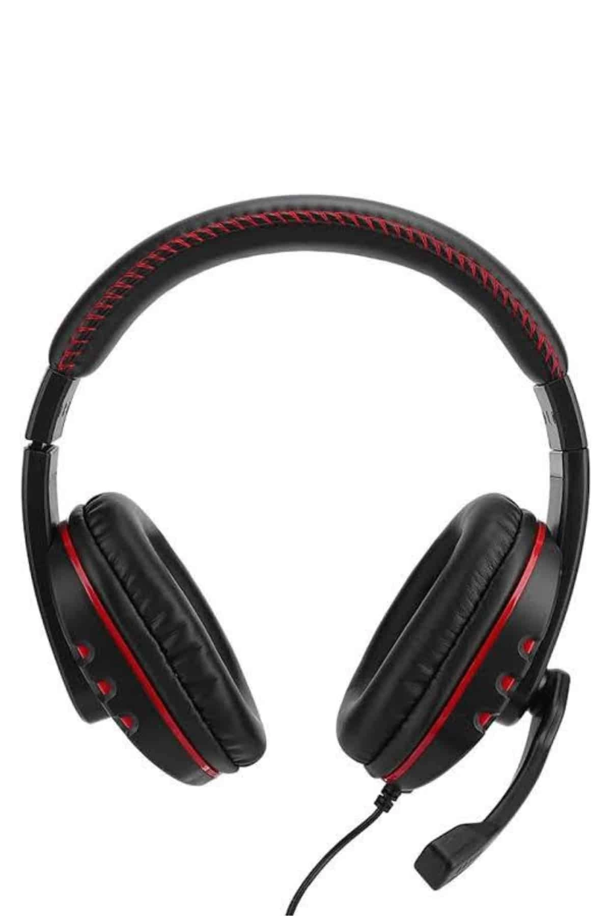 Mikrofonlu  Kulaklık  Kulaklığı Yüksek Ses Kaliteli Stereo Yumuşak Yastıklar ( Lisinya )