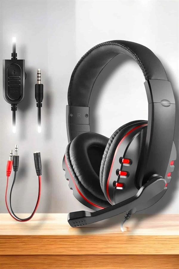 Mikrofonlu, Gürültü Engelleyici Ve Dayanıklı Kulaklık: Oyun Performansınızı Zirveye Taşıyın ( Lisinya )