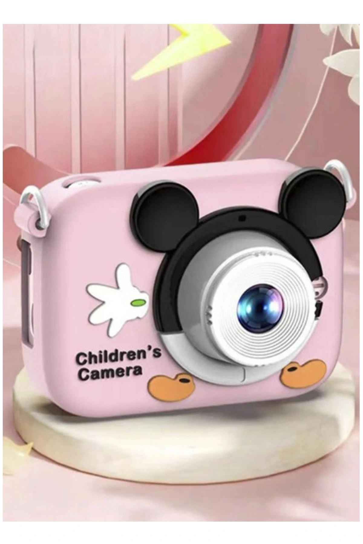 Mini 1080p Hd Çocuk Kamera Dijital Fotoğraf Makinesi 2.0 Inç Ekran 5 Adet Oyun Pembe ( Lisinya ) Mini 1080p Hd Çocuk Kamera Dijital Fotoğraf Makinesi 2.0 Inç Ekran 5 Adet Oyun Pembe ( Lisinya )