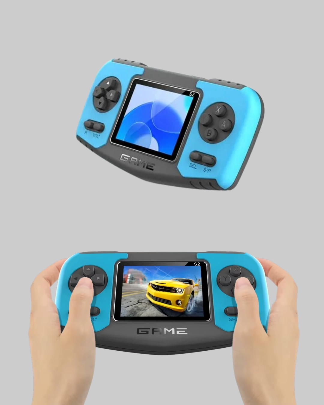 Mini Arcade Oyun Konsolu Hafif Taşınabilir Çocuk Hediyelik ( Lisinya )