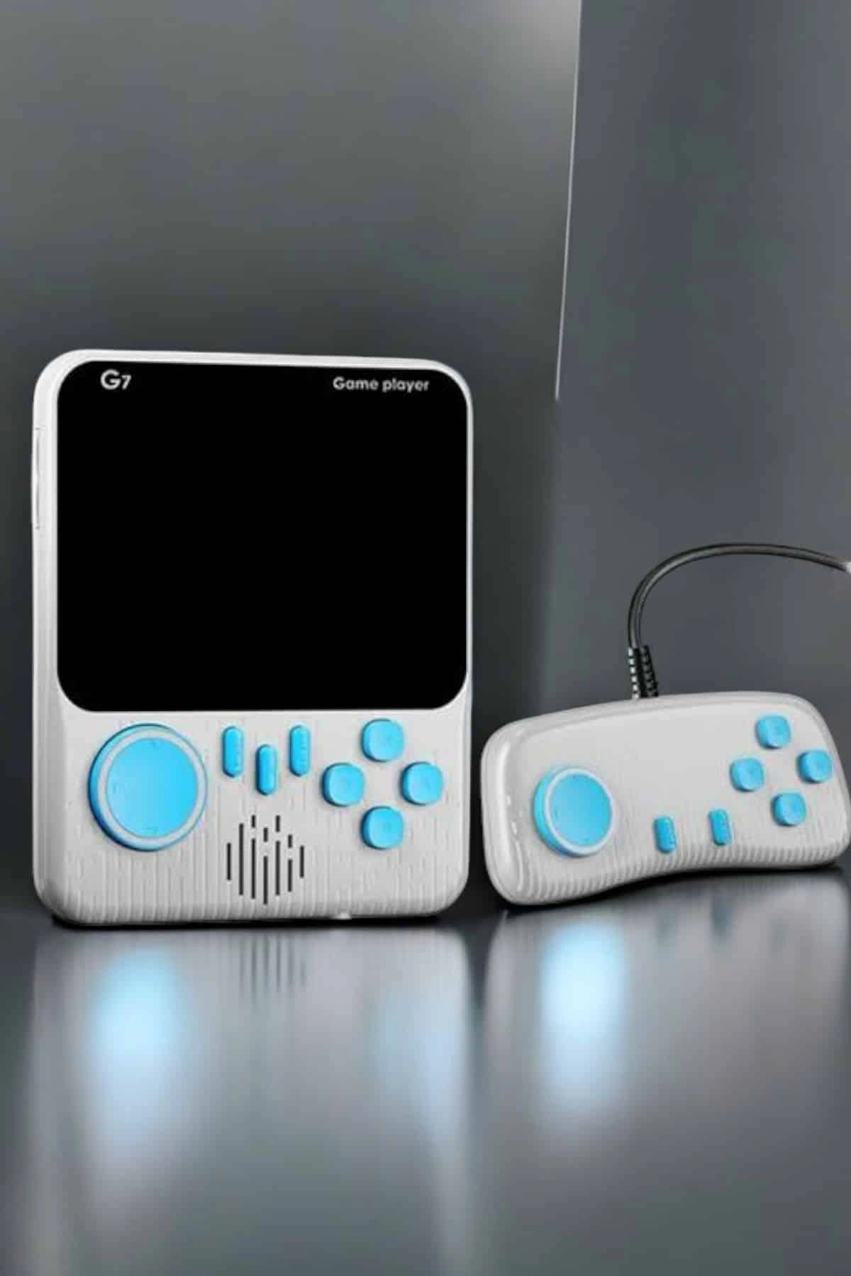 Mini Atari El Atarisi 3.5 İnç Ekran Çift Konsol 666 Adet Retro Oyun Gameboy El Atarisi ( Lisinya )