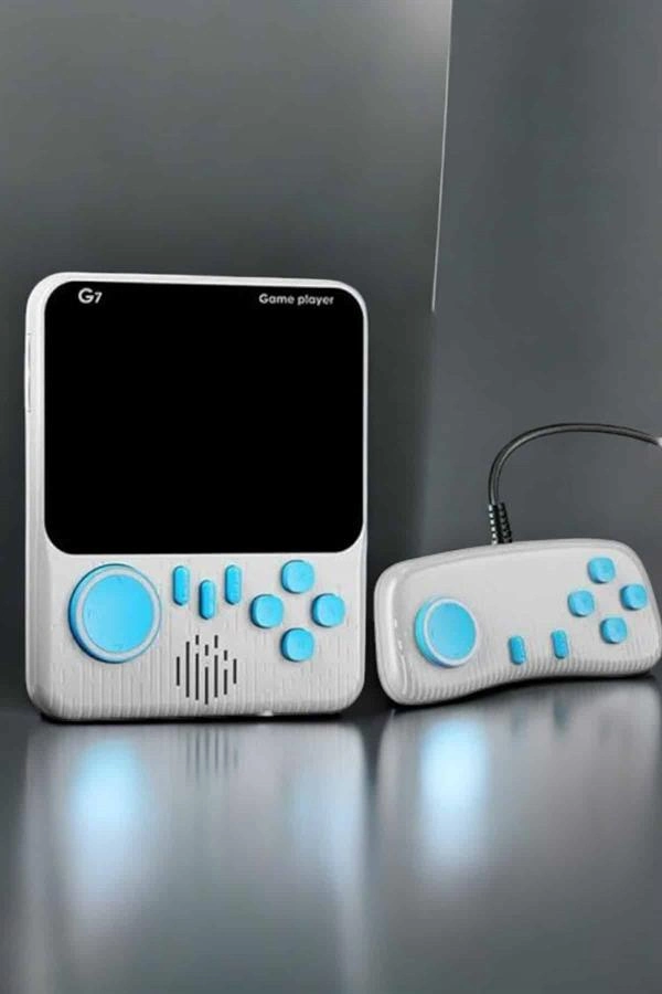 Mini Atari El Atarisi 3.5 İnç Ekran Çift Konsol 666 Adet Retro Oyun Gameboy El Atarisi ( Lisinya )