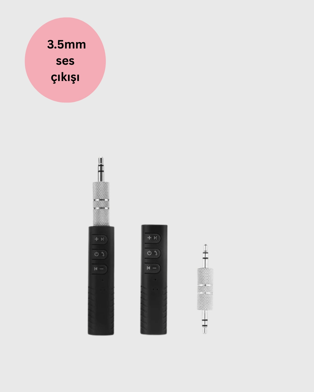 Mini Bluetooth Ses Adaptörü – Hoparlör, Araç Radyosu Ve Kulaklık İçin ( Lisinya )